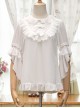 Cicadas Chirping Series Bowknot Sweet Lolita Short Sleeve Shirt