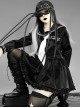 Mechanical Breakdown Series Gothic Improved JK Uniform PU Long Sleeve Top