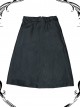 Black PU High Waist Slim Fit Sexy Package Hip Skirt