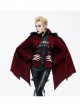 Gothic Irregular Bat Type Cloak Women's Thickened Hooded Coat