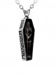 Punk Gothic Retro Zombie's Rest Pendant Necklace