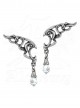 Punk Baroque Eternal Wings Crystal Earrings