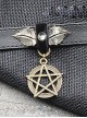 Steam Punk Gothic Dark Magic Star Retro PU Choker