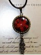 Magic Series Flame Magic Array Gothic Inverse Five Awn Small Pendulum Retro Necklace