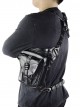Steam Punk Retro Unisex Black Inclined Shoulder Bag