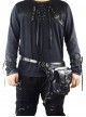Steam Punk Retro Unisex Black Inclined Shoulder Bag