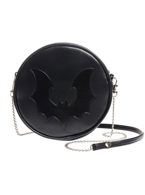 Punk Gothic Retro Black Bat Black Single Shoulder Bag