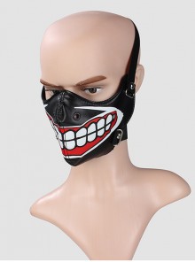 Punk Clown's Toothy Smile Unisex Mask