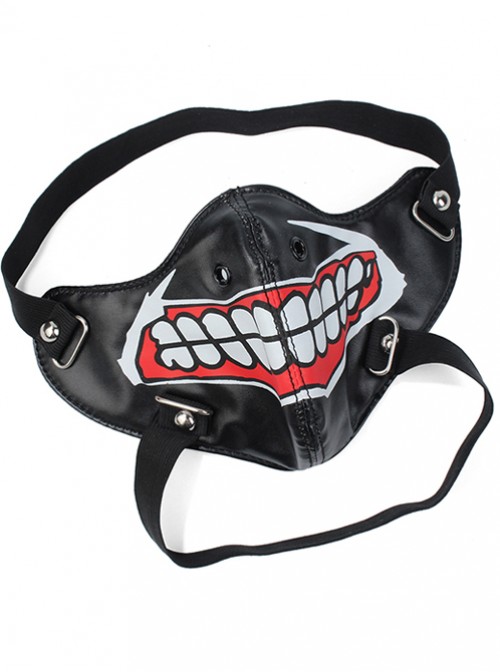 Punk Clown's Toothy Smile Unisex Mask