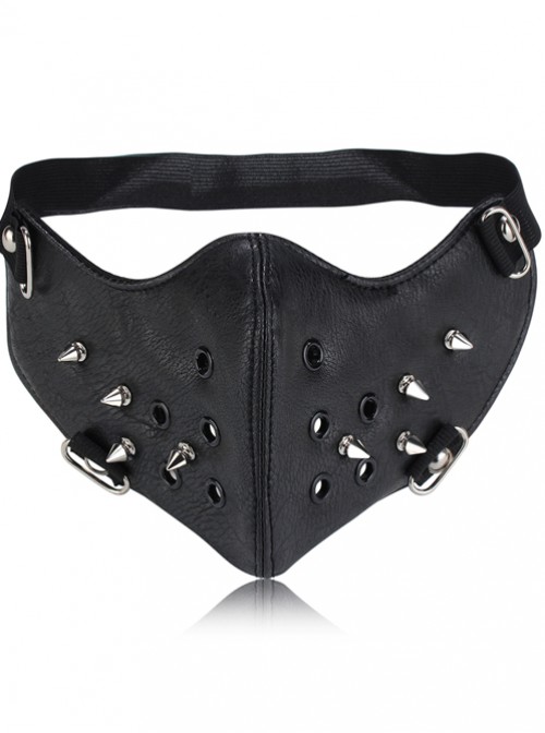 Steam Punk Rivet Motorcycle Breathable Mask