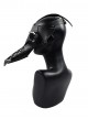 Steampunk Pestilence Black Long Beak Doctor Halloween Party Gothic Cosplay Mask
