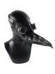 Steampunk Pestilence Black Long Beak Doctor Gothic Halloween Party Cosplay Mask