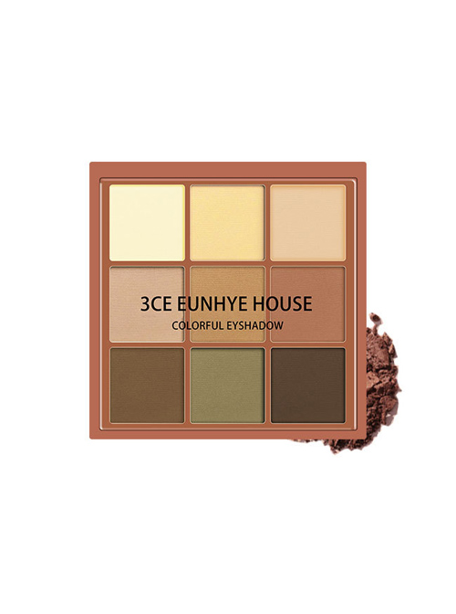 3CE EUNHYE HOUSE Charm Colorful Eyeshadow Autumn Winter Series 9 Colors Eyeshadow Palette