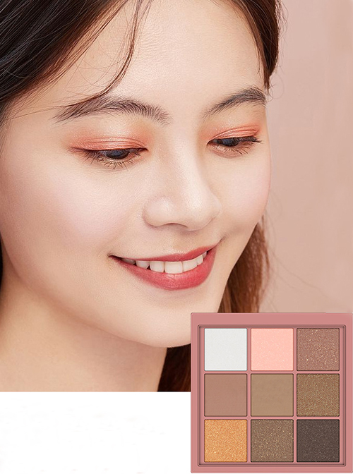 3CE EUNHYE HOUSE Charm Colorful Eyeshadow Autumn Winter Series 9 Colors Eyeshadow Palette