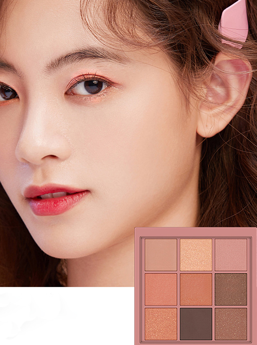 3CE EUNHYE HOUSE Charm Colorful Eyeshadow Autumn Winter Series 9 Colors Eyeshadow Palette