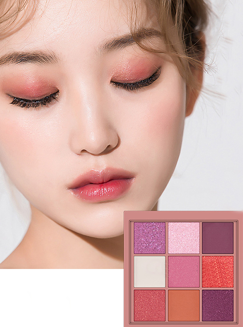 3CE EUNHYE HOUSE Charm Colorful Eyeshadow Autumn Winter Series 9 Colors Eyeshadow Palette