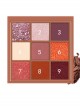 3CE EUNHYE HOUSE Charm Colorful Eyeshadow Autumn Winter Series 9 Colors Eyeshadow Palette