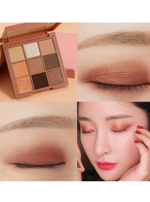 3CE EUNHYE HOUSE Charm Colorful Eyeshadow Autumn Winter Series 9 Colors Eyeshadow Palette