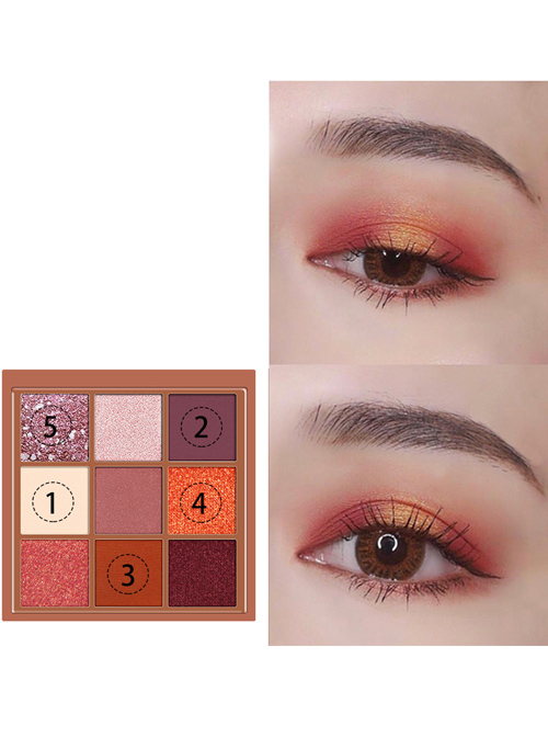 3CE EUNHYE HOUSE Charm Colorful Eyeshadow Autumn Winter Series 9 Colors Eyeshadow Palette