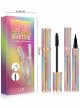 Beauty QIC Starry Waterproof Black Eyeliner Mascara Set