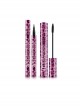 YANQINA Pink Leopard Print Tube Black Lasting Eyeliner Mascara Set