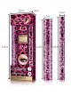 YANQINA Pink Leopard Print Tube Black Lasting Eyeliner Mascara Set