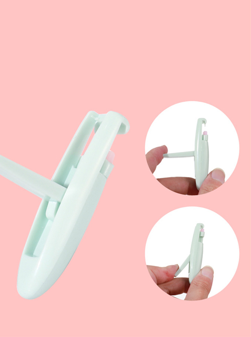 Wide-angle + Partial Segment Curling Durable Mini Portable Eyelash Curler Set