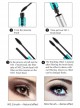 QIC Dense Curling Two In One Silver Tube Double Brush Head Double Effect Mascara