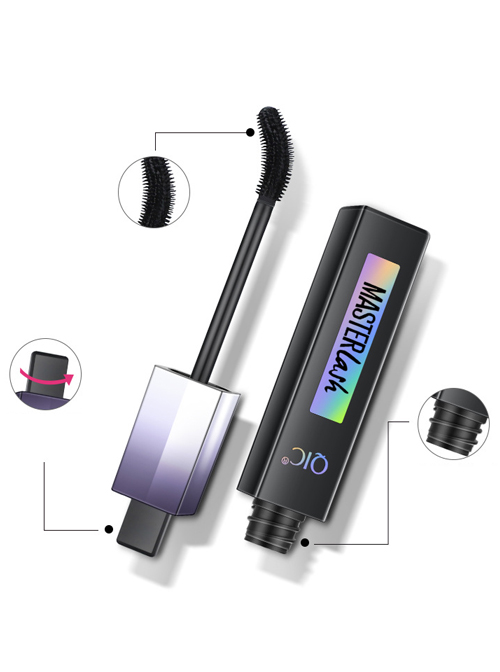 QIC Brush Head 4D Wide-angle Rotation Waterproof Mascara