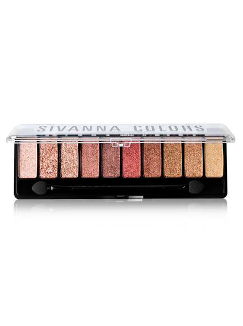SIVANNA Luxury Velvet Pearlescent Ten colors Eyeshadow Palette