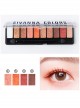 SIVANNA Luxury Velvet Pearlescent Ten colors Eyeshadow Palette