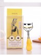 Beauty Tools Pink Or Yellow Wide-angle Eyelash Curler