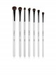 7 Cosmetic Brushes Pony Hair Eyeshadow Brushes Set Full Eye Makeup Set