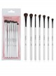 7 Cosmetic Brushes Pony Hair Eyeshadow Brushes Set Full Eye Makeup Set