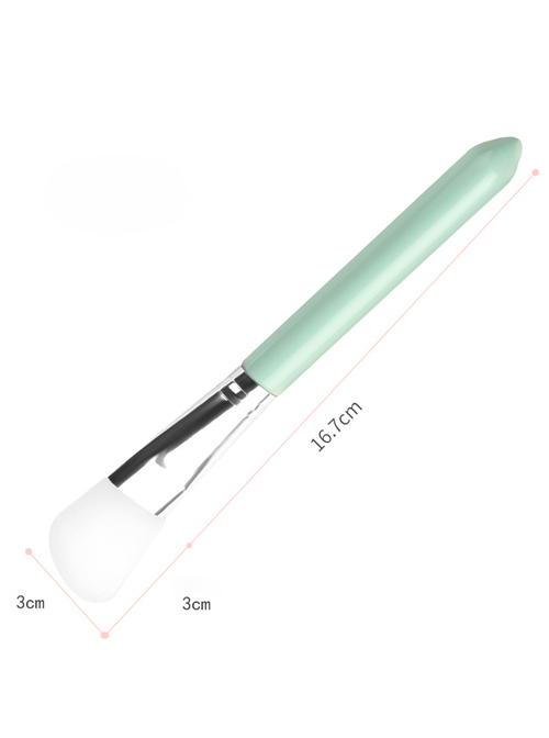 Knife Shaped Silicone Soft Head Facial Mask Brush Beauty Tools