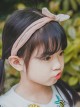 Small Floral Printing Rabbit Ears Children Non-slip Hairband