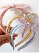 Small Floral Printing Rabbit Ears Children Non-slip Hairband