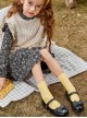Simplicity Pure Color Bowknot Children Classic Lolita Shoes
