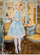 Blue Light Sweet Series Lovely Print Dress