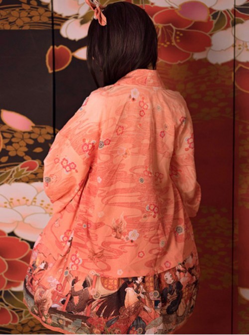 Romantic Fantastic Tale, Kimono Style Lolita Coat