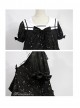 Sailor Collar Three Layers Skirt Hemline Casual Lolita OP - Star Signs Kindergarten by Souffle Song