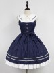 Wide Peter Pan Collar Academy Lolita JSK - Morningstar Idol Academy by Souffle Song