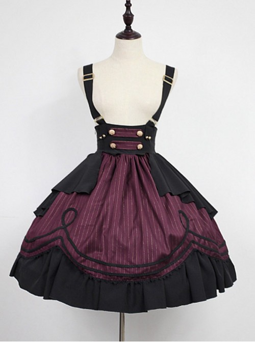 Lolita High Waist  Dress - Morningstar Idol Academy by Souffle Song