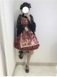 Gules Japanese Wind Soft Sister Bathrobe Cute Lolita Suspender Dress