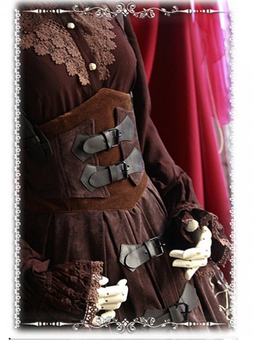 Steampunk Time Underbust Lolita JSK - by Infanta