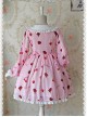 Q-Candy Cherry Long puff sleeves OP - by Infanta