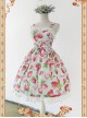 Strawberry Printed JSK by Infanta