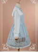 Sweet Square Collar Bow-Knot Decorated OP Dress - Angel Serenade