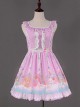 Flouncey Collar Candy Land Printed Lolita JSK