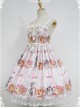 Cute Rabbits Printed Sweet Lolita JSK